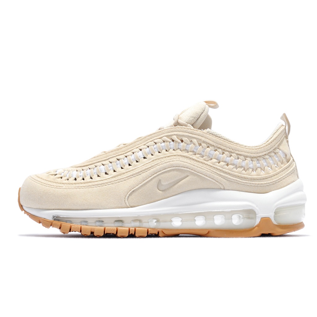 Nike 休閒鞋 Wmns Air Max 97 LX 米白 奶茶 編織鞋面 氣墊 女鞋【ACS】 DC4144-200