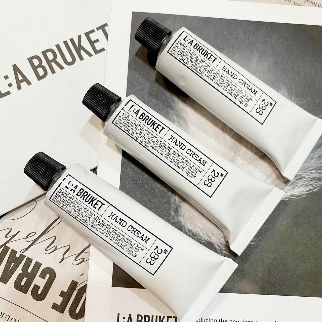 【L:A BRUKET】限量 歐白芷 護手霜 手霜 手部保養 30ml