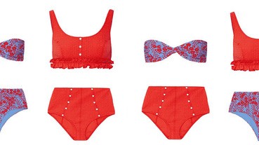 1套比基尼2種穿法，女孩必學的「印花比基尼混搭術」讓妳打卡照片不再尷尬重複！