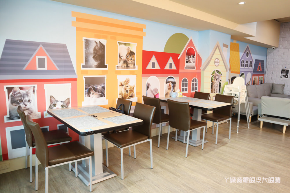 竹北平價美食餐廳推薦流浪貓香草義式廚房，竹北新開幕寶可夢主題美食餐廳！貓奴們快來找主子