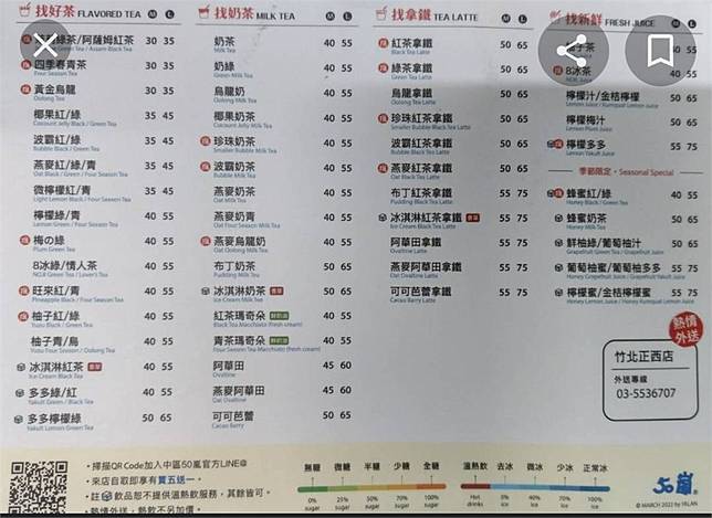 50嵐 超久遠價目表 曝光 網嘆 已經漲成60嵐 民視新聞網 Line Today