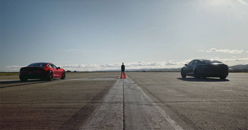 Tesla 被抓來跟 Drako GTE 電動超跑 PK