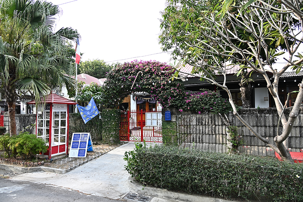 左營建業新村以文化景觀保留下來。(攝影/Carter)