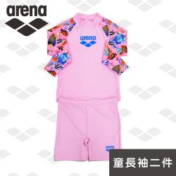 ◎長袖短褲 分體泳衣|◎舒適耐穿 利水速乾|◎商品名稱:限量秋冬新款arena兒童泳衣FW9702J兒童泳裝女童長袖短褲二件式泳衣保暖防曬舒適品牌:arena類型:兩件式適穿對象:兒童適穿性別:女生適