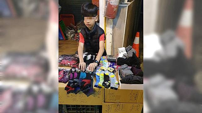 鈞鈞年僅11歲，卻很獨立、懂事。圖／翻攝自承天府環島慈善會臉書