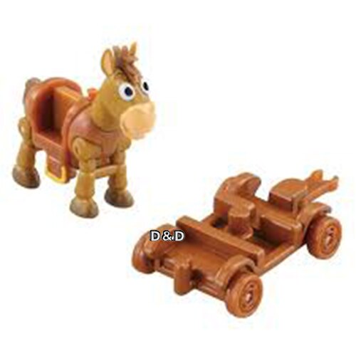 《 TOMICA 小汽車》玩具總動員 TS 紅心&木製推車 東喬精品百貨