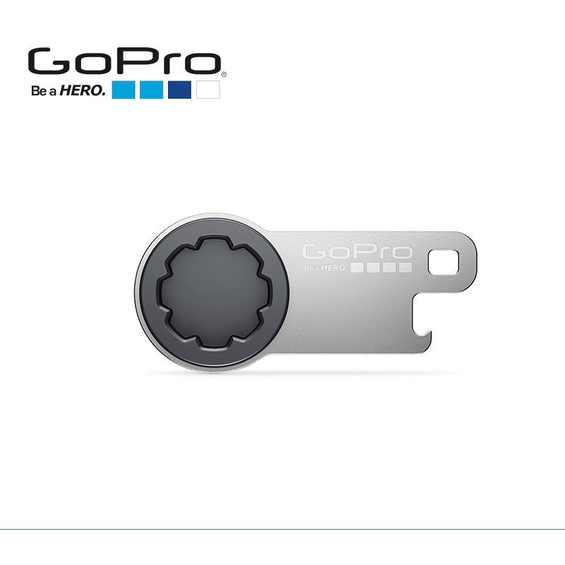 GoPro 板手工具 ATSWR-301 可以輕鬆栓緊固定GoPro的螺絲旋鈕，防止攝影機在高速、高振動活動期間鬆落。無論您是衝浪、高空跳傘還是越野賽車，都能讓你的GoPro在最穩固的狀況下拍攝，固定