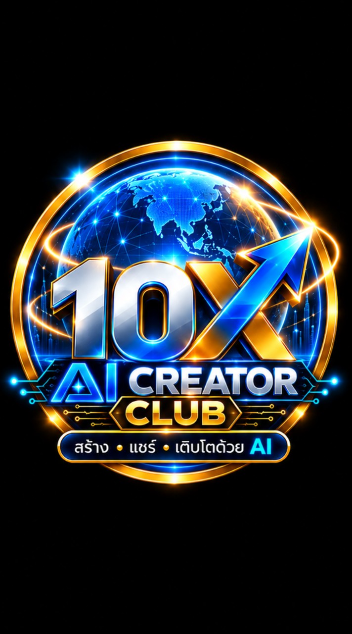 10X AI Creator Club | สร้าง • แชร์ • เติบโตด้วย AI