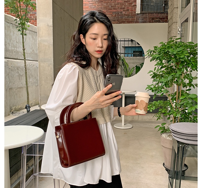 codibook - 韓國空運方形肩背包(3色)