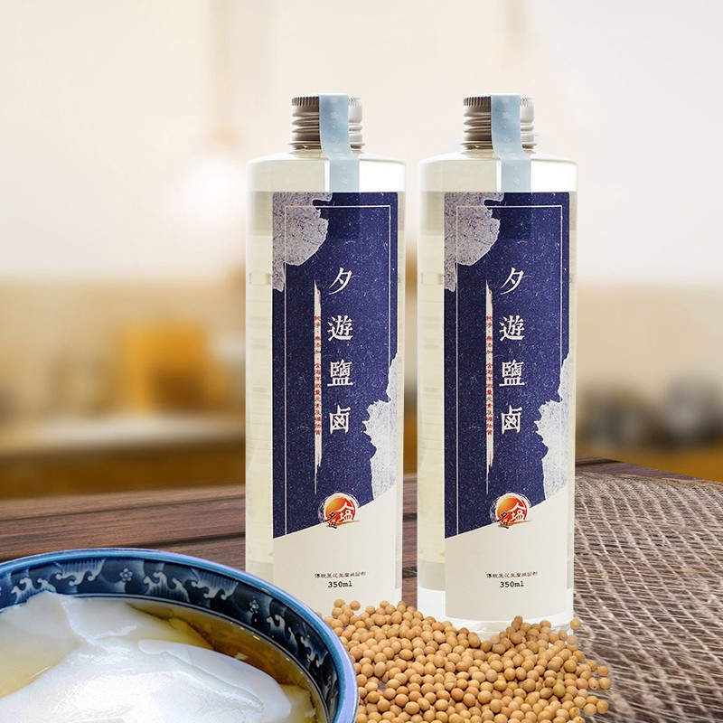 【夕遊鹽】古法鹽鹵-加贈鹽鹵小量杯+說明書 / 製作豆花、豆腐的天然凝固劑