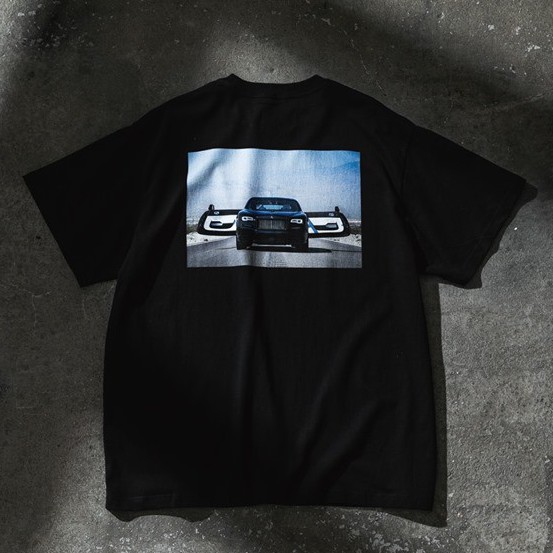 FASHION KILLA 19S/S GHOST RIDER TEE 黑/藍 短袖 GCTC