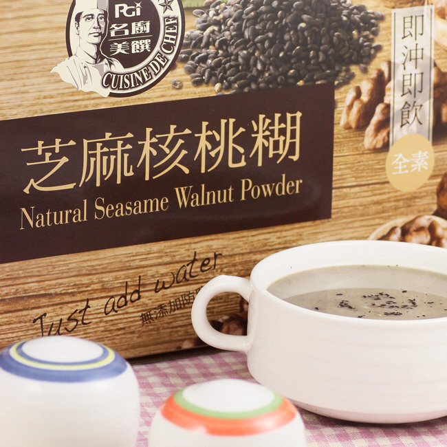 保存期限 : 最新效期 商品買家下標後才跟食品公司購買寄出，保證最新保存期限 ◎嚴選特級芝麻加以新鮮核桃研磨而成，另結合腰果、花生、南杏等綜合堅果，融合出溫潤的核果香氣 ◎添加淡淡海鹽，中和甜味，創造