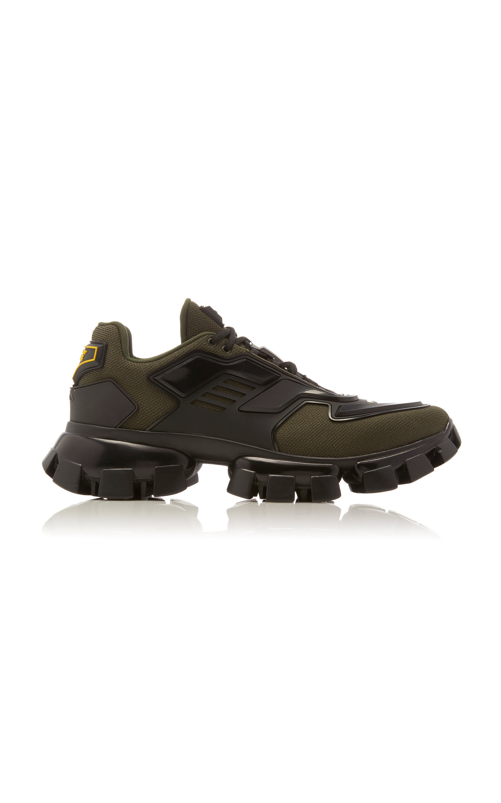 Prada's wildly popular Cloudbust Thunder sneaker is remixed in a fresh new color-way. The futuristic