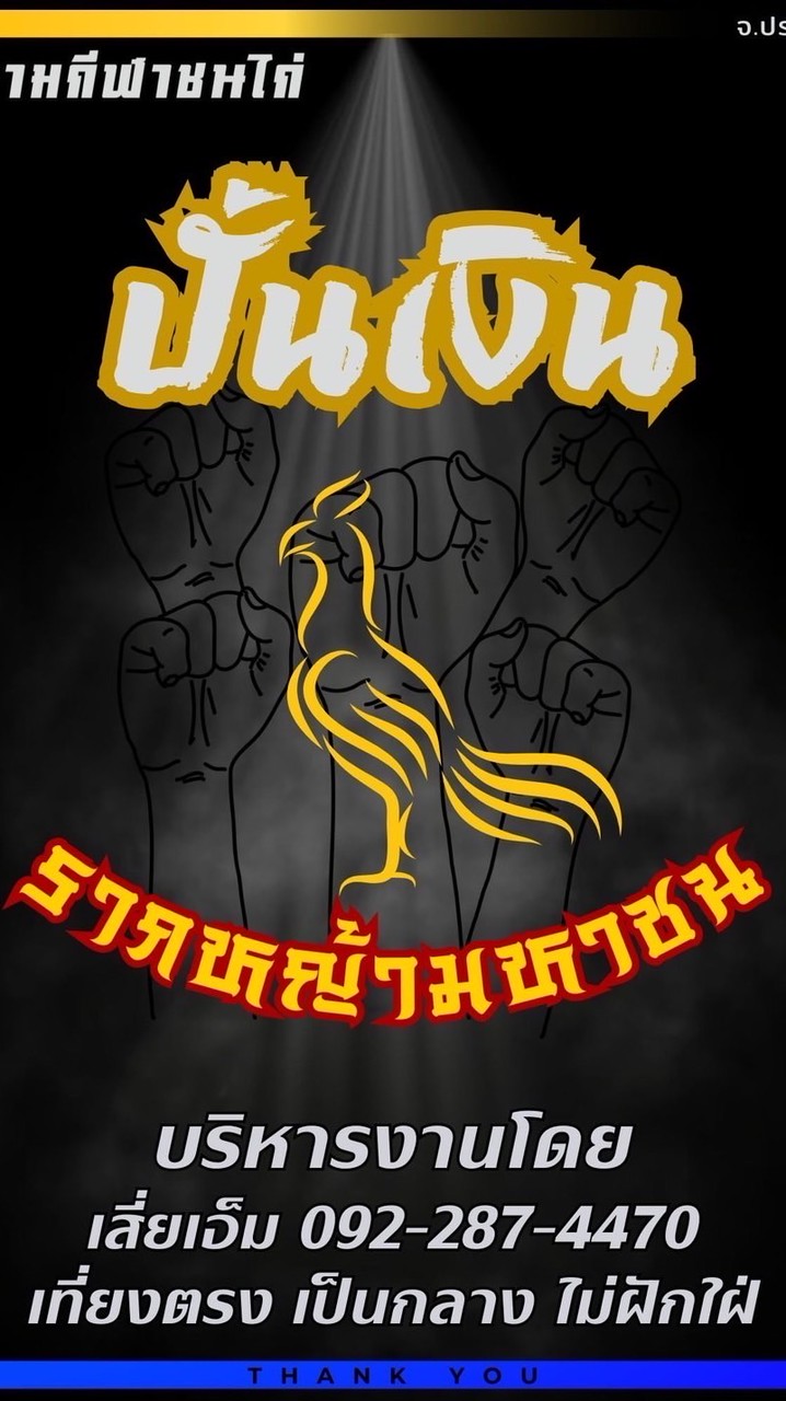 สนามกีฬาชนไก่ ปั้นเงิน
