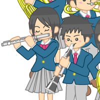 吹奏楽部員〜！ しゅーごー！