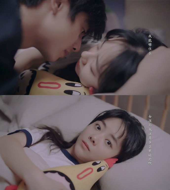 《以家人之名》尖尖&凌霄的爆甜名場面4：凌霄偷親李尖尖