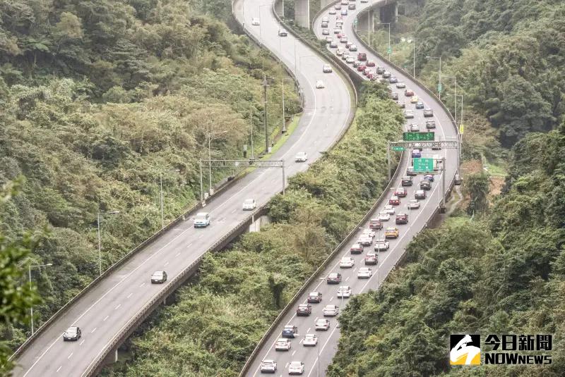 ▲高速公路車況。（圖／記者鄭孟晃攝，2023.09.29）