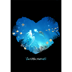 The Little Mermaid & Dolphin