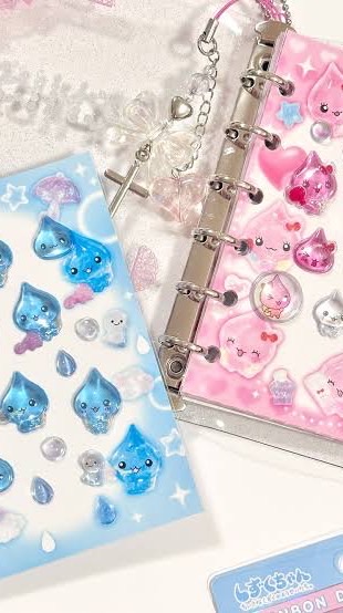 シール帳している人！