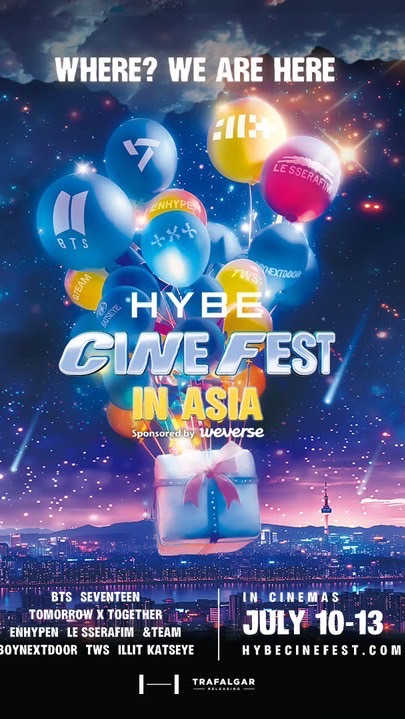 HYBE大家族電影-換手環群