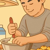 型男糕點