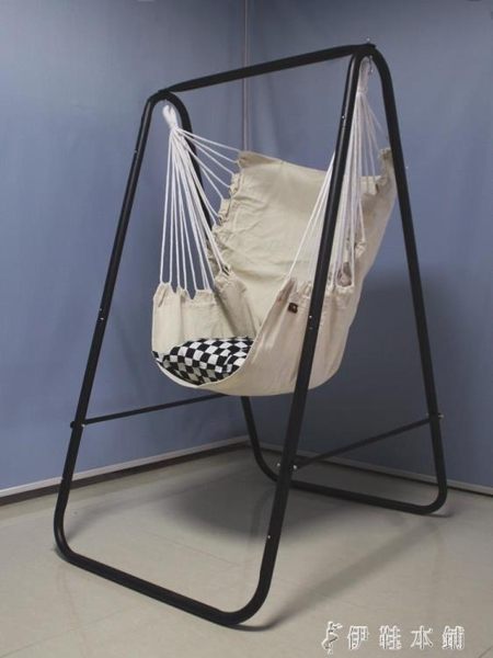 吊椅支架蕩秋千室內兒童成人家用陽臺嬰兒搖籃戶外宿舍吊床架子