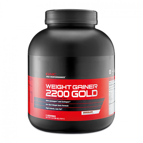 GNC健安喜 2200金色奶昔-香草/巧克力口味 6磅(2727公克)(乳清蛋白/消化酵素/BCAA)