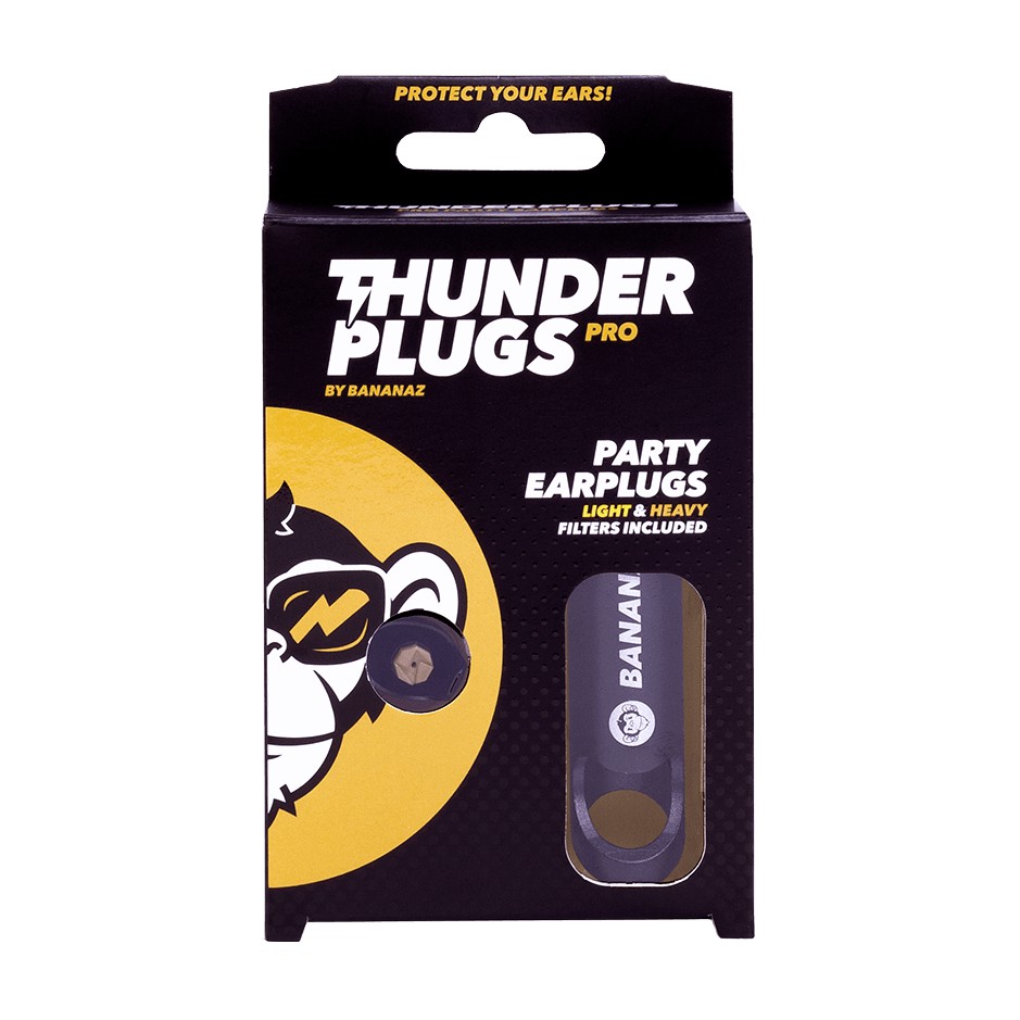【Thunderplugs Pro 矽氧樹脂全頻率耳塞｜專業版】－全頻率聲音平均衰減達 26 dB（歐盟 EN 352-2 認證），在保護耳朵的同時可以繼續享受及製作音樂－獨特濾心設計，使用時聽音樂不