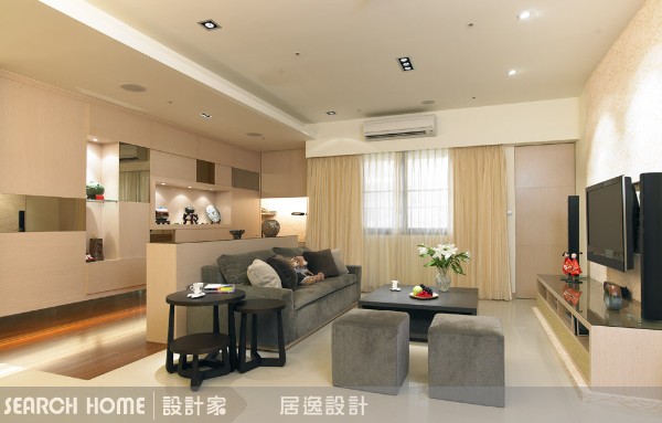 自然光佐燈光的自然優雅宅