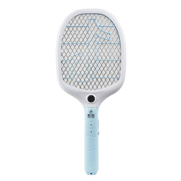 外兩層菱形網中層新式超細孔徑細網更耐用 網面黃金交叉設計小黑蚊蚊蠅昆蟲一網打盡 強力LED照明蚊蠅無所遁形 採用高級ABS塑料質量精美 3500V瞬間電壓有效擊殺蚊蠅