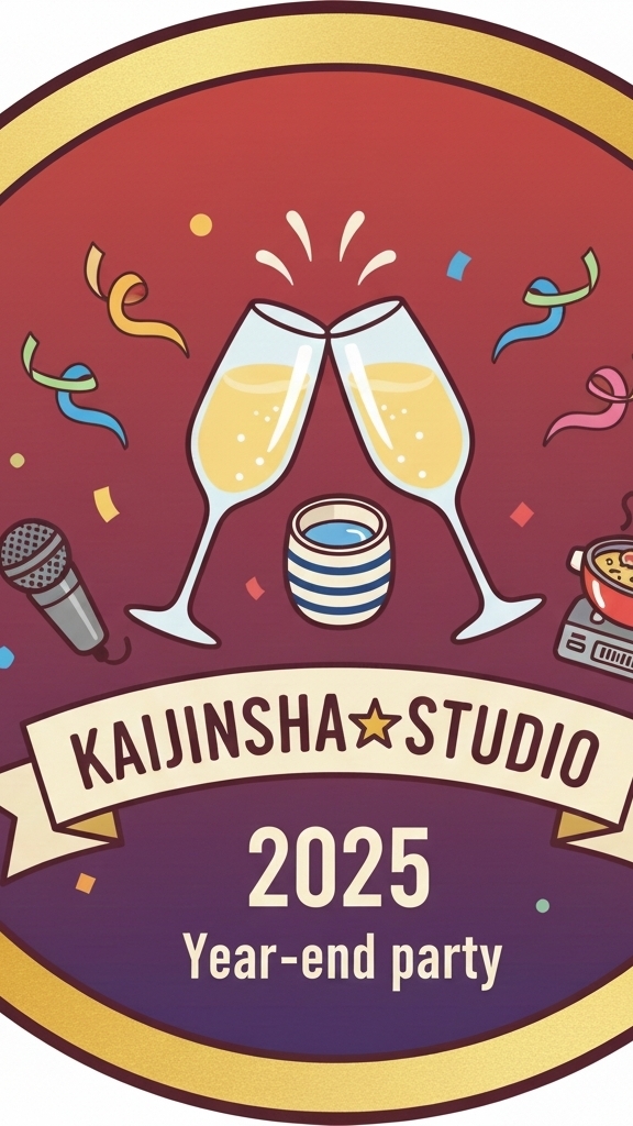 2025/12/27(土)KAIJINSHA★STUDIO忘年会
