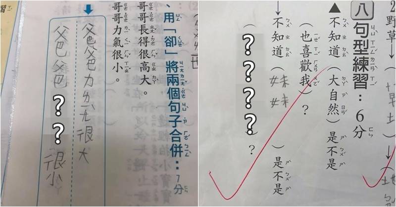 造句作業曝爸爸隱私部位祕密 老師也害羞 Babyhome Line Today