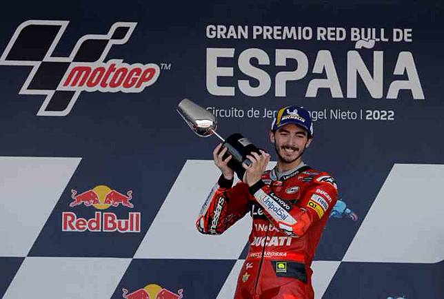 Juarai MotoGP Spanyol 2022, Bagnaia Puas Kembali ke Performa Terbaik