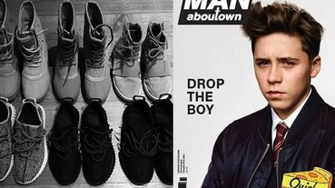 貝克漢大兒子 Brooklyn 痴狂於 Yeezy！網友爆料布魯克林向中國賣家詢價「紅椰子」
