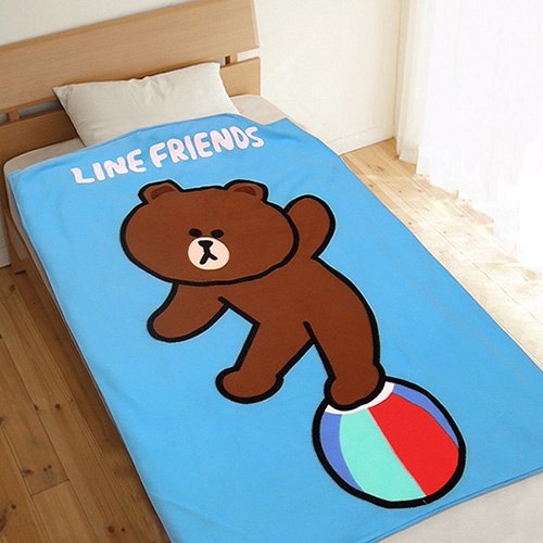 LINE正版授權客廳.房間.辦公室.車內都適用四季必備單品，熊大迷不容錯過LINE迷不可錯過