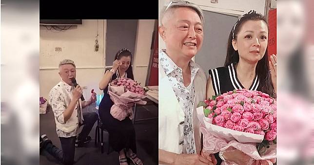 李國超下跪求婚高欣欣  情牽18年修成正果逼哭親友