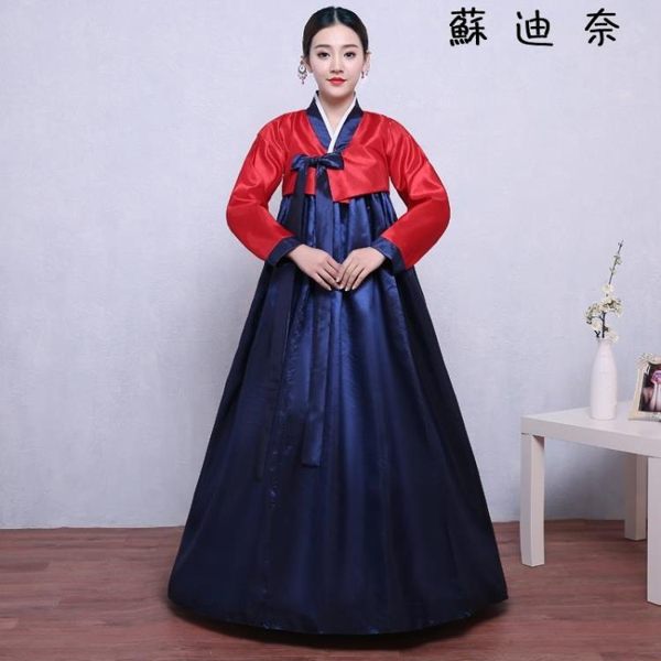 傳統韓國古裝成人宮廷改良韓服
