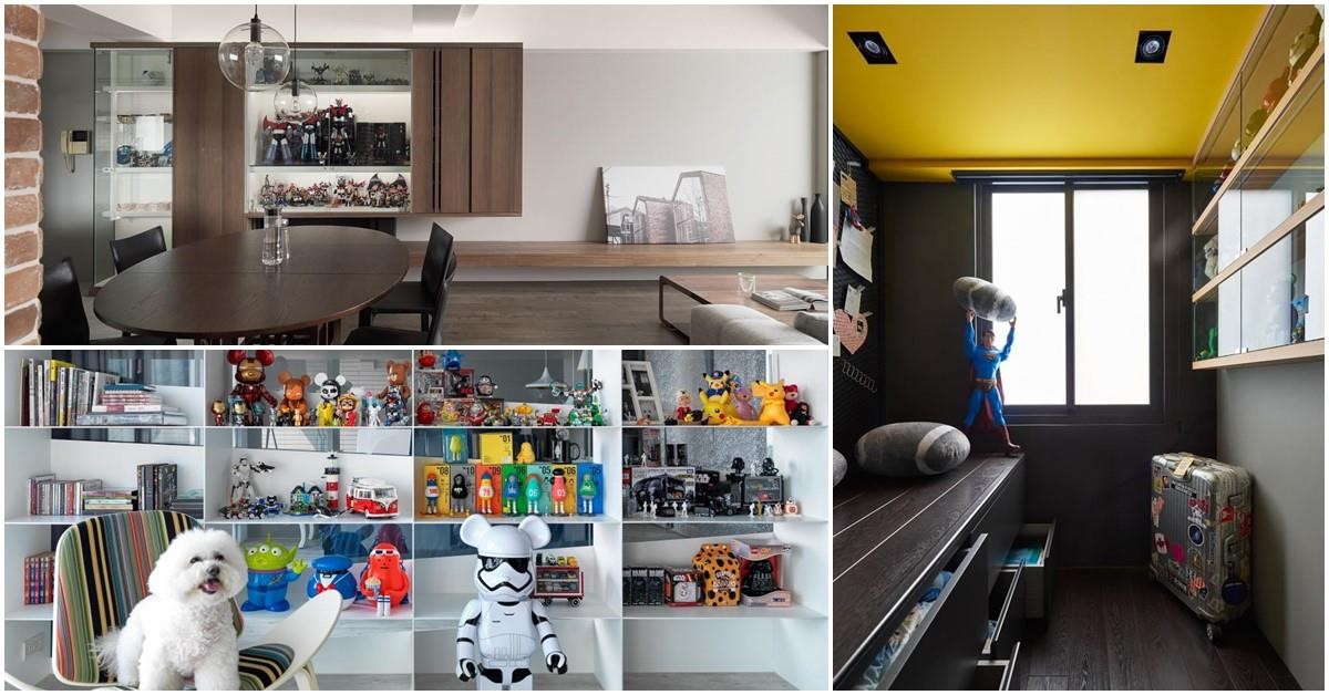 公仔多到無處可放，該怎麼辦？小編針對常見的 30 坪住