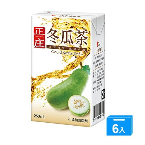 M-光泉正庄冬瓜茶250ml*6【愛買】