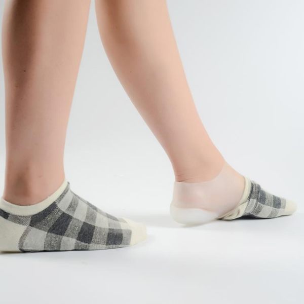 鞋墊襪內隱形內增高休閒面試出口日韓硅膠仿生後跟體檢男女式增高鞋墊【快速出貨八五折】