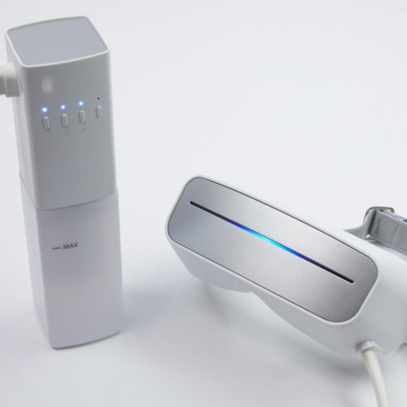 水波式冷熱敷按摩眼罩【加贈AURAI專屬收納架】 水波式冷熱敷按摩眼罩 【獨家加贈AURAI專屬立架】