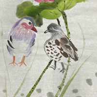 南湖社大-仁德教室（寫意花鳥）