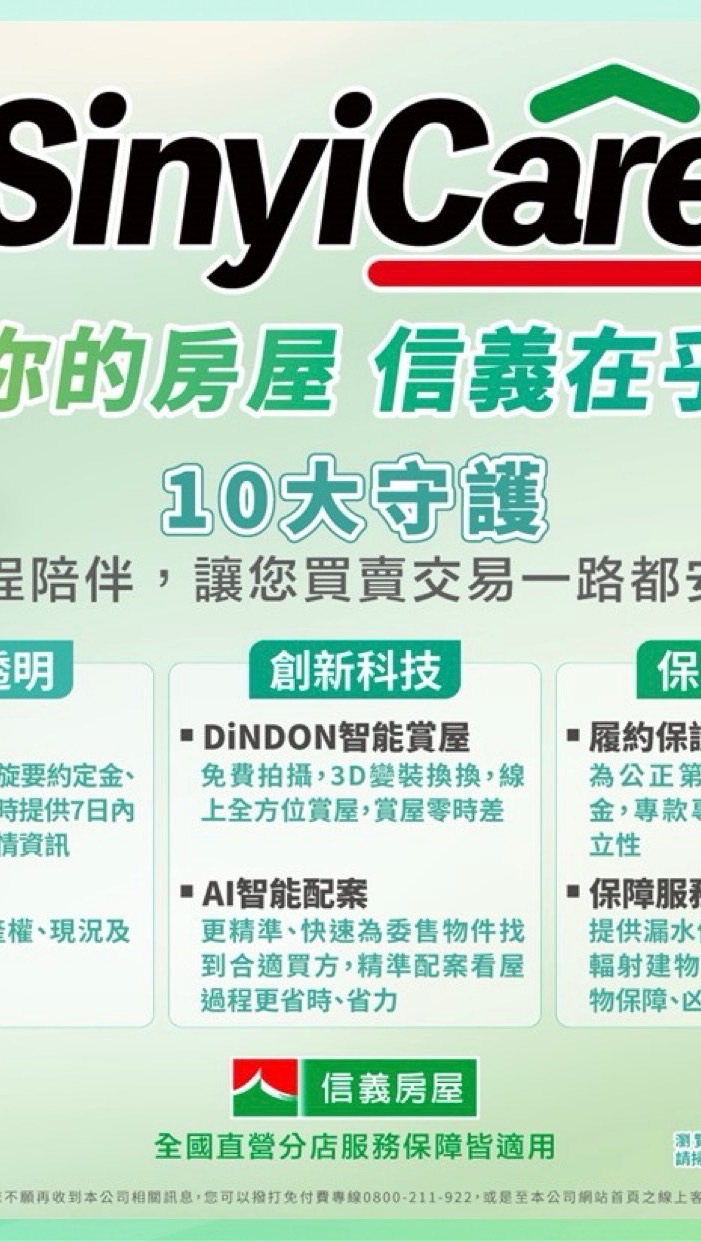 信義房屋彭秋維-中、永和好案速報
