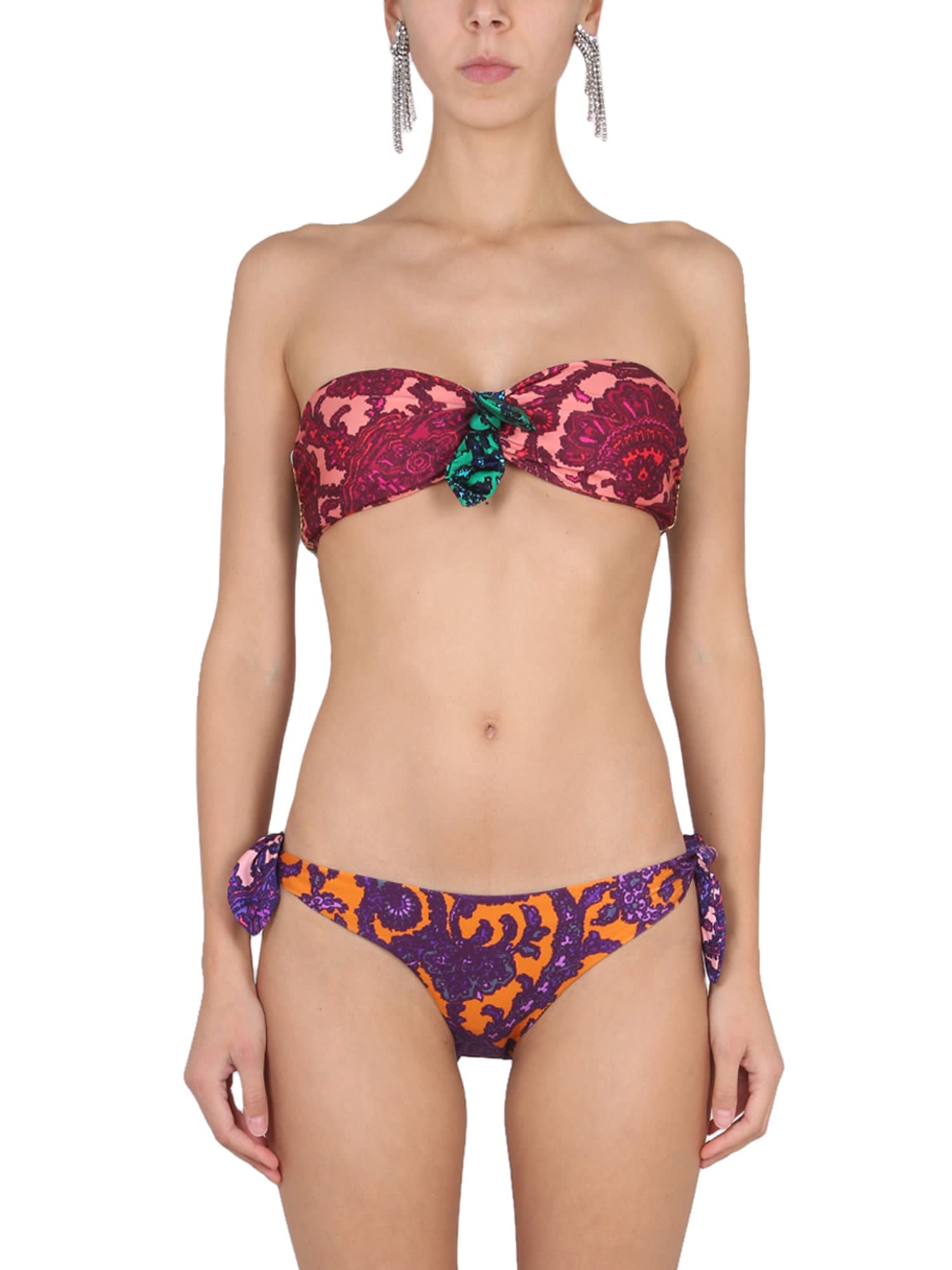 Zimmermann Paisley Pattern Bikini Swimsuit