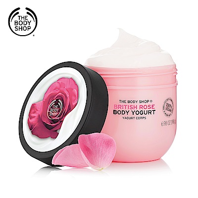 The Body Shop 英皇玫瑰嫩膚保水美肌優格200ML