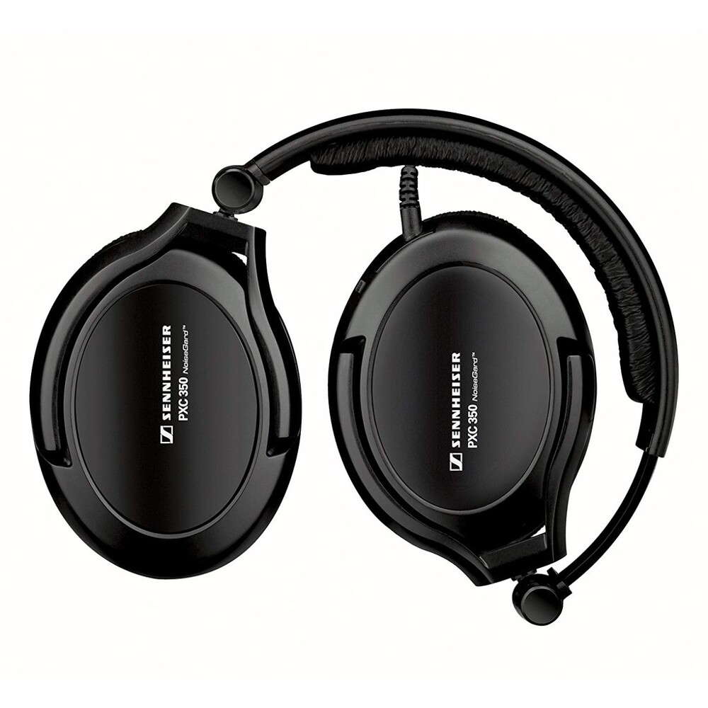 sennheiser pxc-350 高級防噪型摺疊式全罩高 立體耳機 pxc350是抗噪式耳機透過高科技的技術內部元件以180度的反向運算可有效的消減環境噪訊已達到在吵鬧的環境也可享受寧靜又高品質的