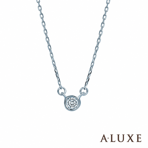 ◆鑽石總重 約0.05克拉/1顆◆鑽石顏色/淨度 E~F / VS◆貴金屬10K金◆鍊長 約40cm網路限量商品!售完不補!!