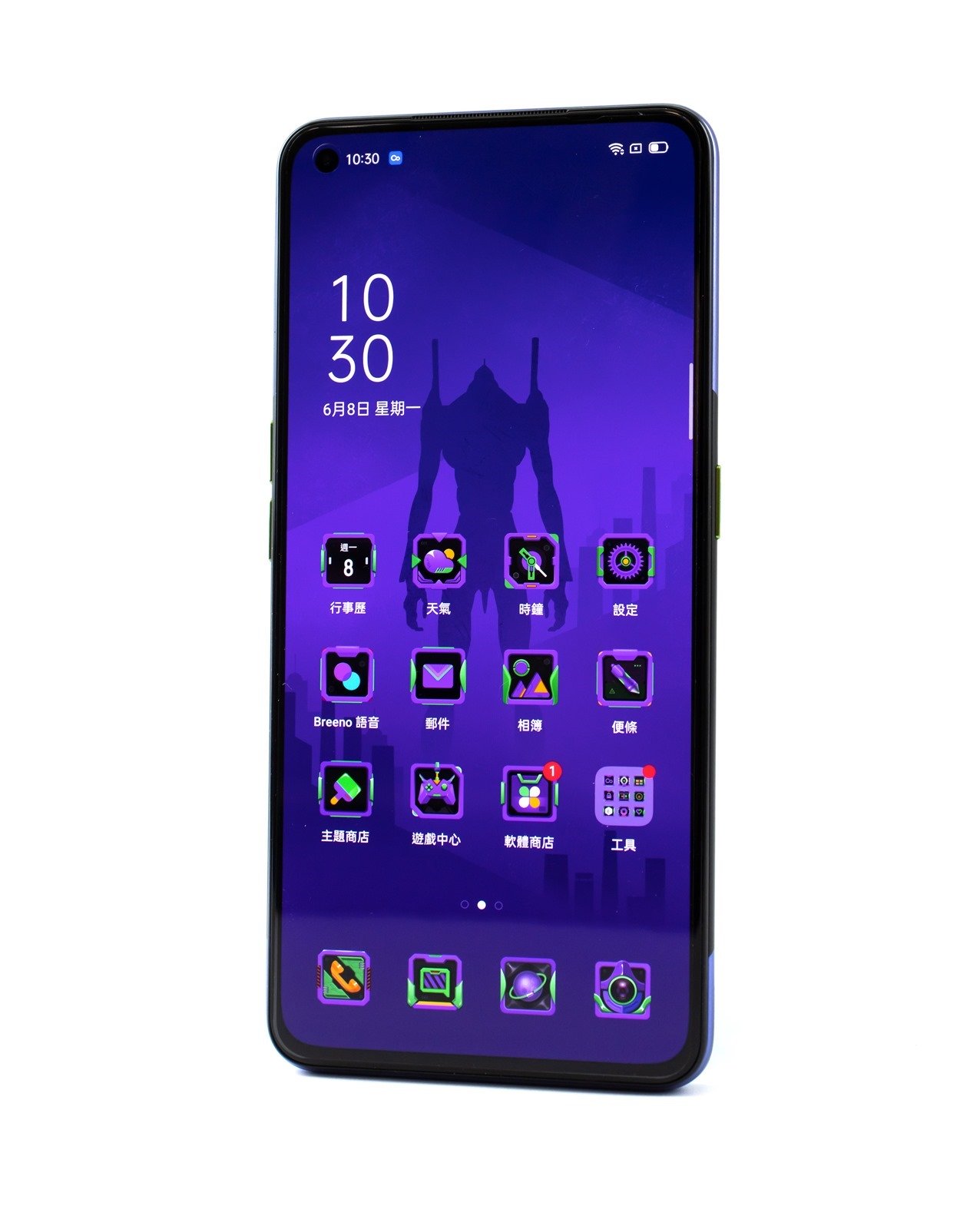 超有誠意 OPPO Reno ACE2 新世紀福音戰士限定版 (1) 全球限量一萬台開箱分享（圖多注意）還有無線充電器 @3C 達人廖阿輝