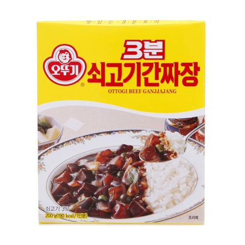 [不倒翁 OTTOGI] 3分鐘牛肉現炒炸醬料理包 200g [韓國直送]