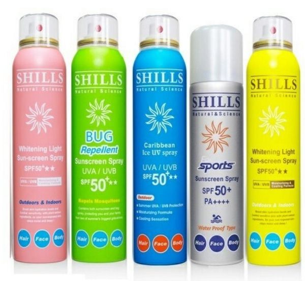 ●魅力十足● SHILLS 舒兒絲 很耐曬超清爽美白防曬冰鎮噴霧 180ml